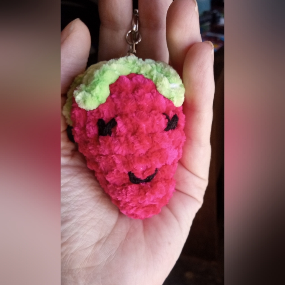 FREE 🍓 Strawberry Keychain/Backpack Charm